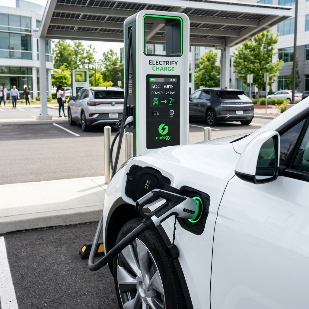 Elbistan elektrikli araç şarj istasyonu kurulumu